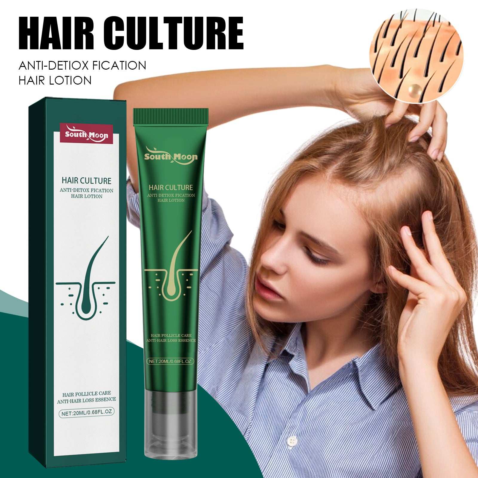 Ginger Scalp Essence for Dry Hair - Nourish & Strengthen Roots