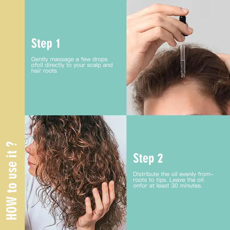 Organic Rosemary Hair Oil – Nourishes Hair & Boosts Growth- Shop now