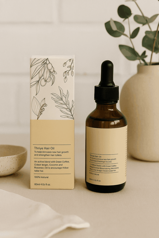 Organic Rosemary Hair Oil – Nourishes Hair & Boosts Growth- Shop now